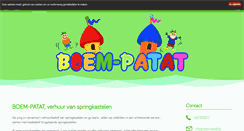 Desktop Screenshot of boem-patat.be